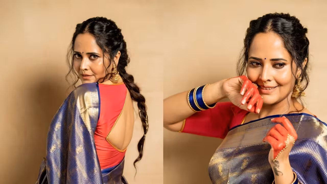Anasuya | వివాదానికి వెరైటీగా పుల్స్టాప్ – అనసూయ కృష్ణాష్టమి డ్యాన్స్ వీడియో వైరల్