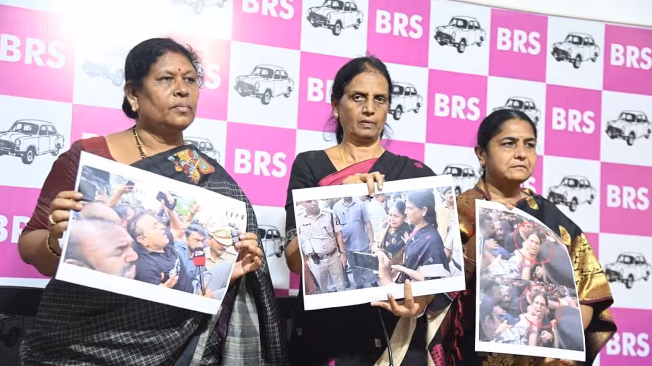 BRS | మహిళా ఎమ్మెల్యేలపై పోలీసుల అనుచిత ప్రవర్తన.. బీఆర్ఎస్ కీలక నిర్ణయం!