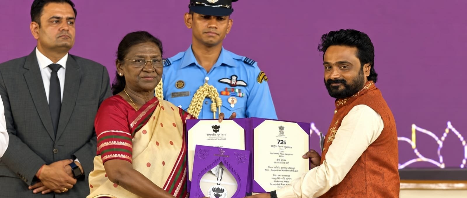 National Awards | అట్టహాసంగా జాతీయ అవార్డుల ప్రదానోత్సవ వేడుక – పురస్కారాలు స్వీకరించిన టాలీవుడ్ ప్రముఖులు వీళ్లే! - Image 7