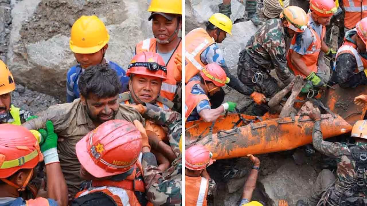 Nepal Floods | నేపాల్ వరదల్లో అద్భుతం.. 9 రోజుల తర్వాత జలవిద్యుత్ ప్రాజెక్టు సొరంగం నుంచి ప్రాణాలతో బయటపడ్డ ఇద్దరు కార్మికులు