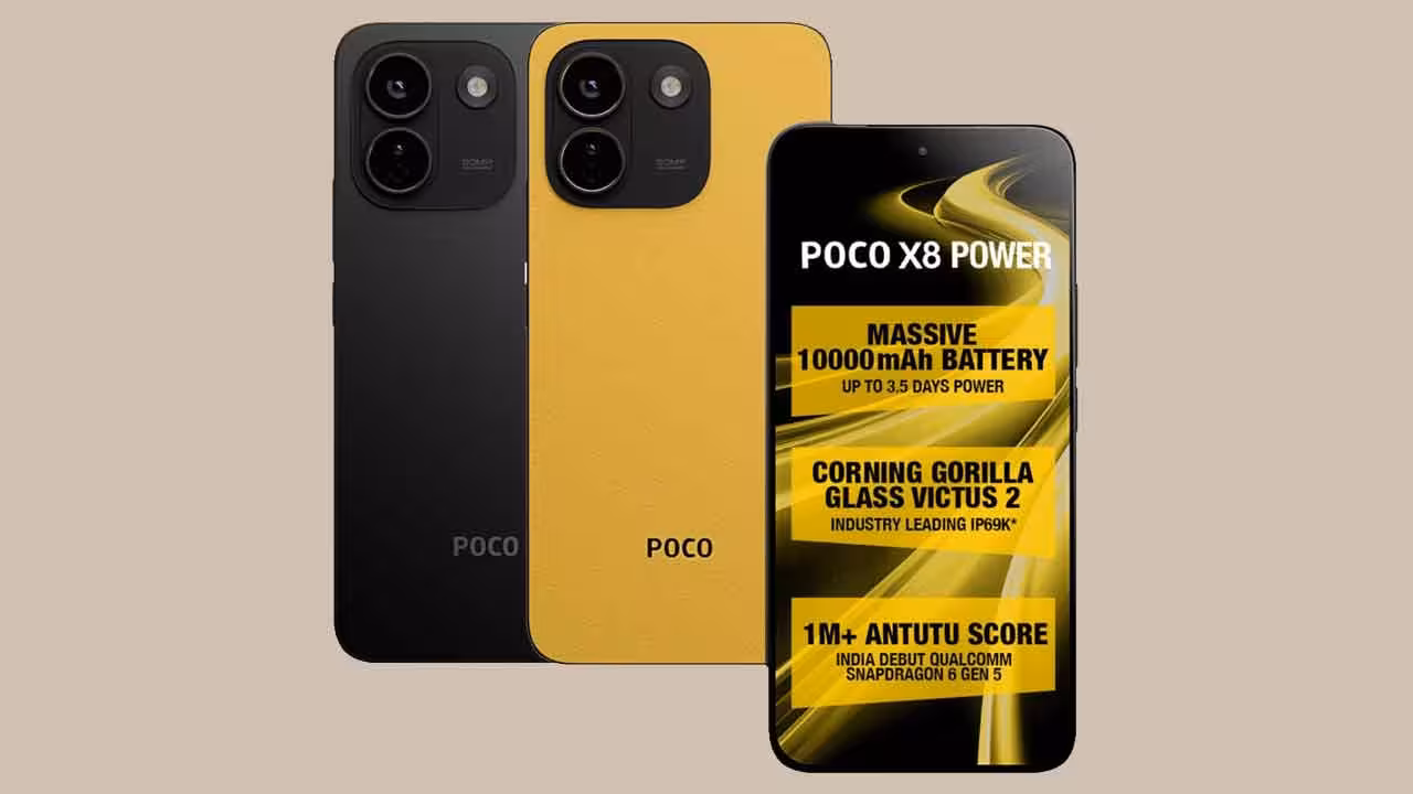 POCO X8 Power 5G | 10,000 ఎంఏహెచ్ బ్యాటరీతో పోకో కొత్త ఫోన్.. ఫీచర్లు అదిరాయి..
