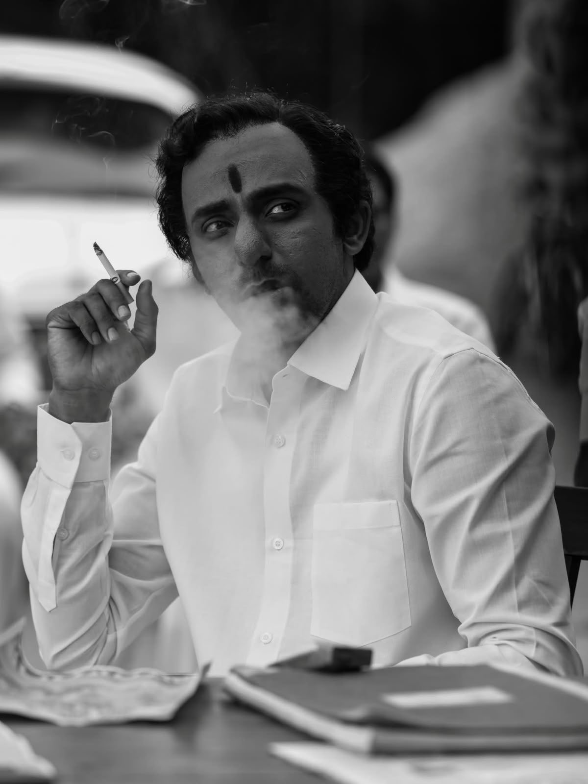Priyadarshi | కేసీఆర్ పాత్ర కోసం ప్రియదర్శి మేకోవర్ – ప్యారడైజ్ వర్కింగ్ స్టిల్స్ - Image 3