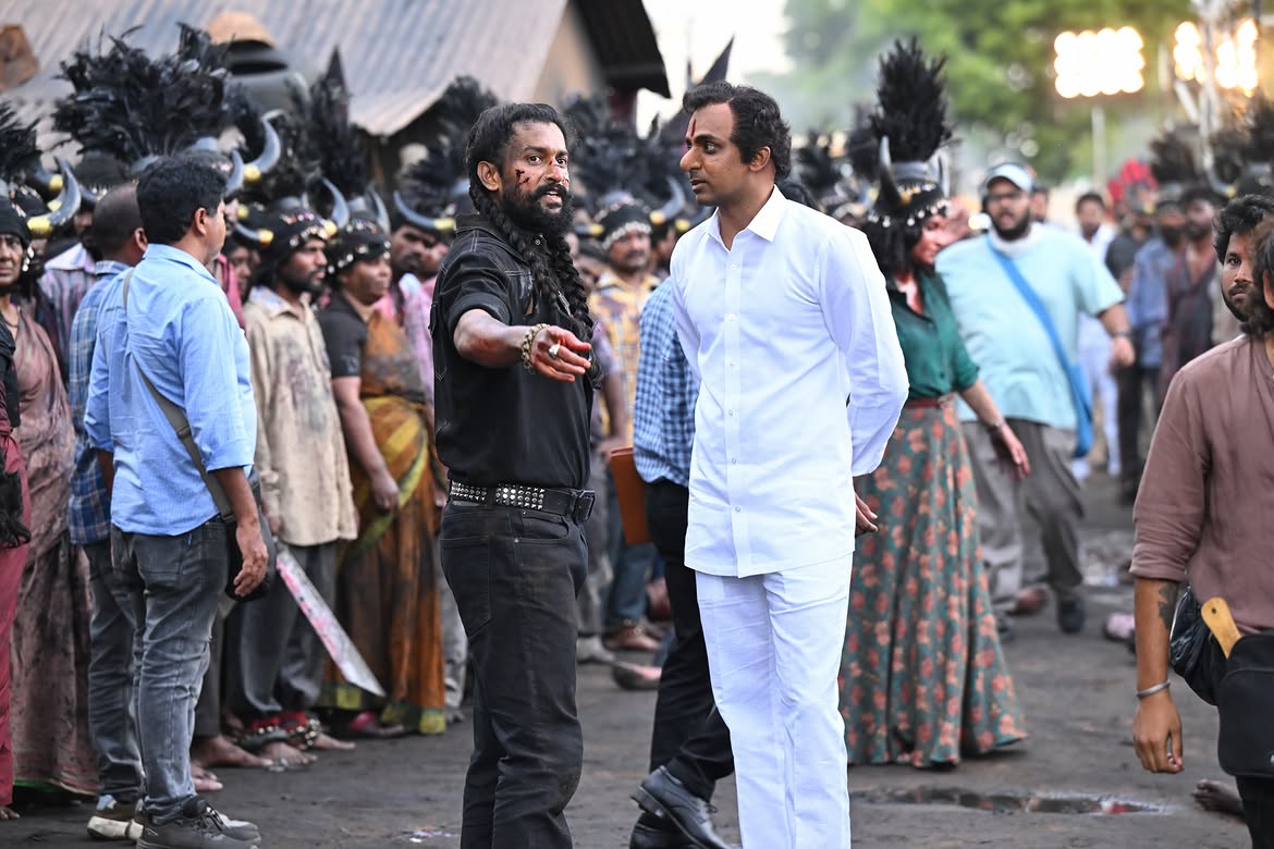 Priyadarshi | కేసీఆర్ పాత్ర కోసం ప్రియదర్శి మేకోవర్ – ప్యారడైజ్ వర్కింగ్ స్టిల్స్ - Image 6