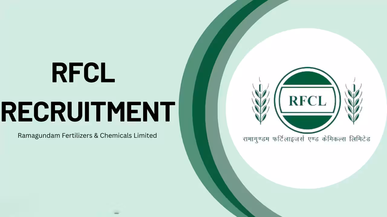 RFCL | రామగుండం ఫెర్టిలైజర్స్లో ఉద్యోగాలు.. ఇంజినీరింగ్, MBA అభ్యర్థులకు అవకాశం