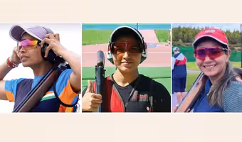 Asian Games 2026 | ట్రాప్ షూటింగ్లో రజతం.. మెరిసిన భారత జోడీ..