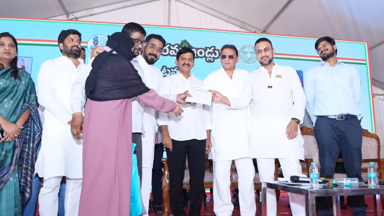 Ponguleti Srinivas Reddy | ఏడాదిలోపే ఇందిరమ్మ ఇళ్ల తాళాలు : పొంగులేటి శ్రీనివాసరెడ్డి