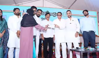 Ponguleti Srinivas Reddy | ఏడాదిలోపే ఇందిరమ్మ ఇళ్ల తాళాలు : పొంగులేటి శ్రీ‌నివాస‌రెడ్డి