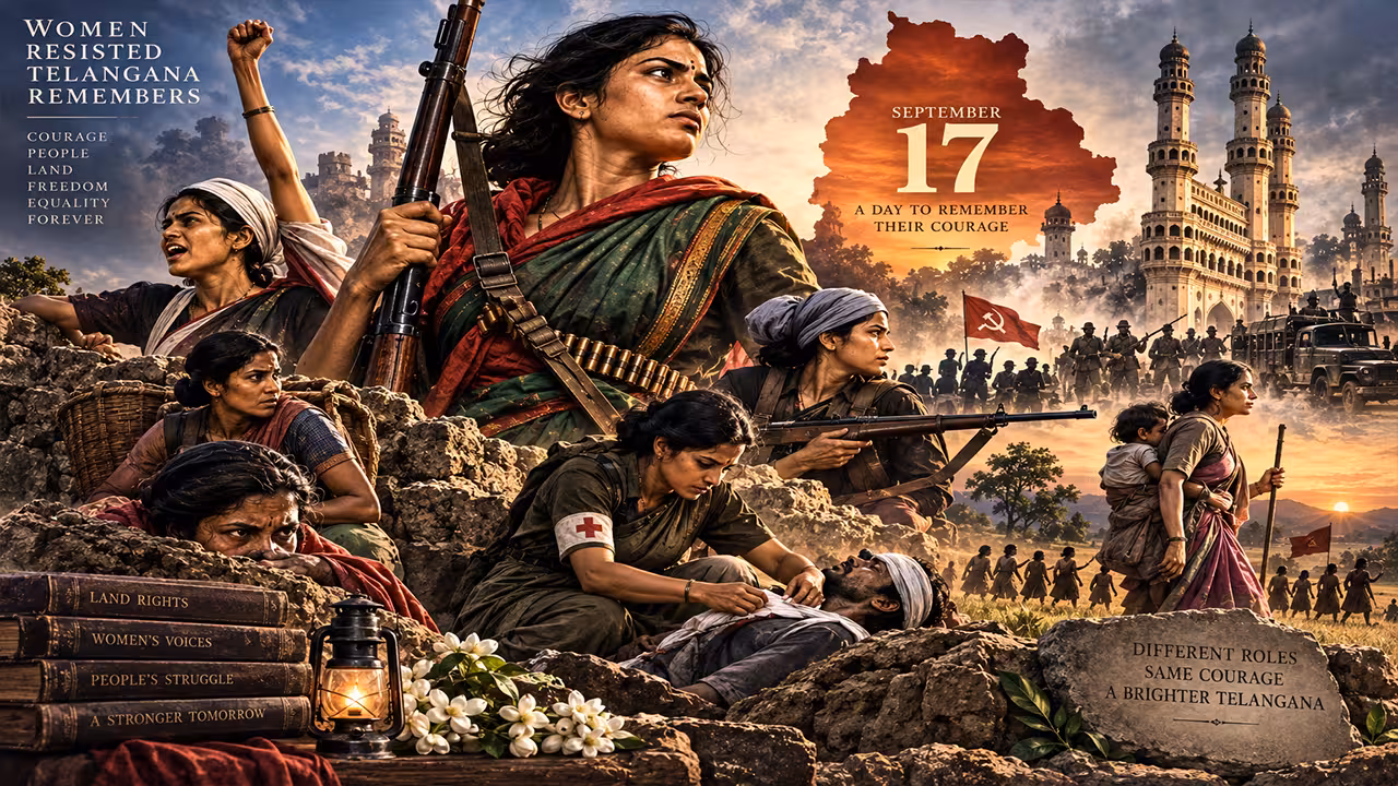 వంటగది నుంచి గెరిల్లా దళం దాకా.. ఎవరూ చెప్పని తెలంగాణ ఆడబిడ్డల సాయుధ పోరాట రహస్యాలు!