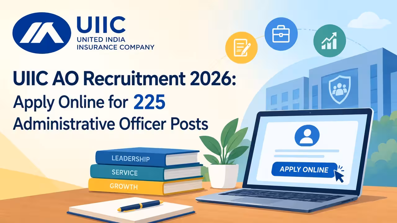 UIIC Recruitment | యునైటెడ్ ఇండియా ఇన్సూరెన్స్ కంపెనీలో 225 అడ్మినిస్ట్రేటివ్ ఆఫీసర్లు..