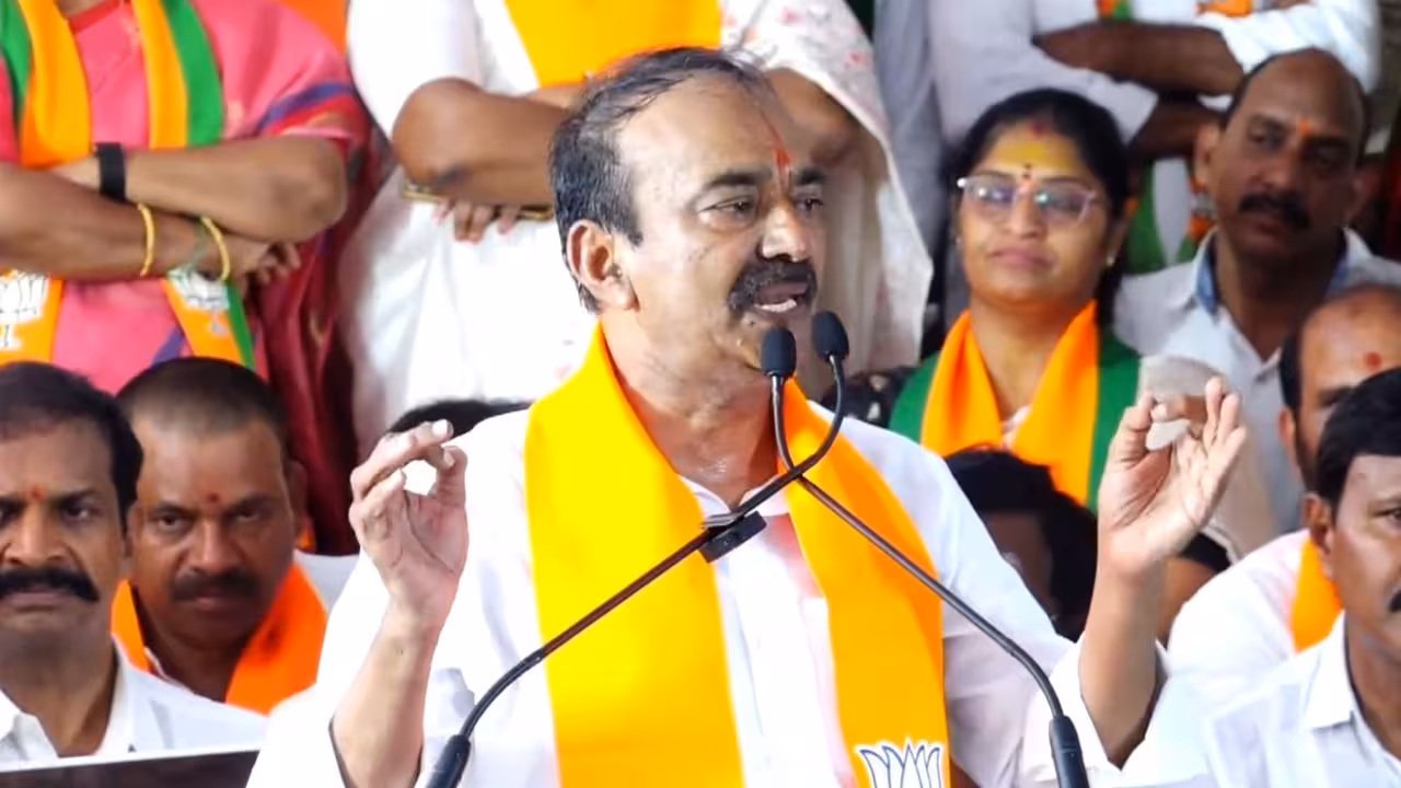 MP Etala Rajendar | మిస్టర్ రేవంత్, పొంగులేటి! 22ఏ లో పెట్టే అధికారం మీకెవడిచ్చాడు?