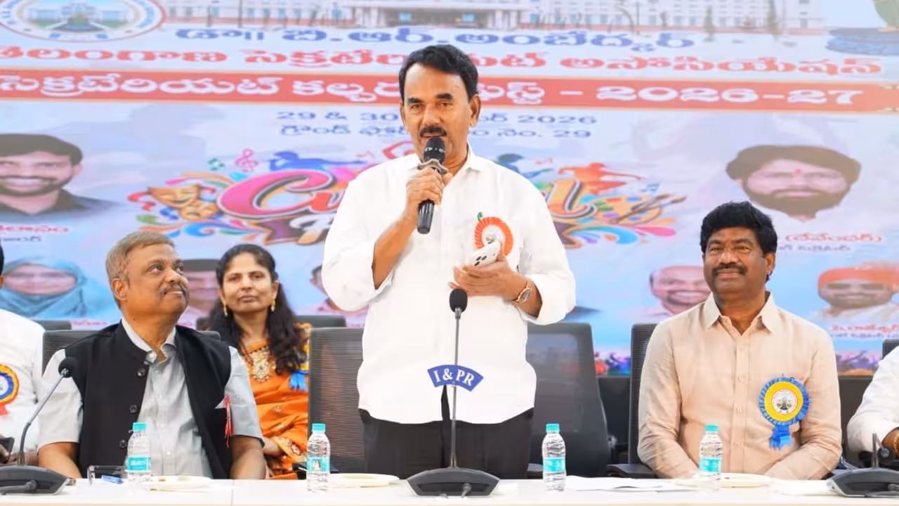 Jupally Krishna Rao | ఫైళ్లు, విధులతో పాటు క్రీడలు, కళలపై ఆసక్తిని పెంచుకోవాలి: మంత్రి జూపల్లి కృష్ణారావు