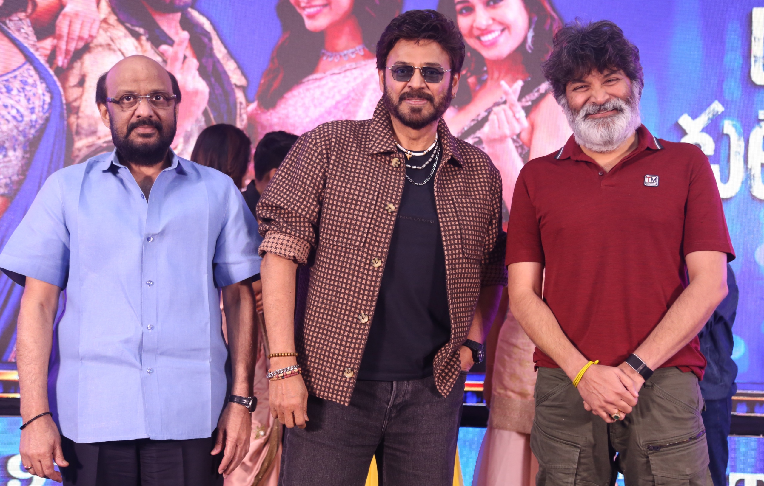 Venkatesh | ఆదర్శ కుటుంబం సాంగ్ లాంఛ్ ఈవెంట్ ఫొటోలు – స్పెషల్ అట్రాక్షన్గా హీరోయిన్లు…. - Image 3
