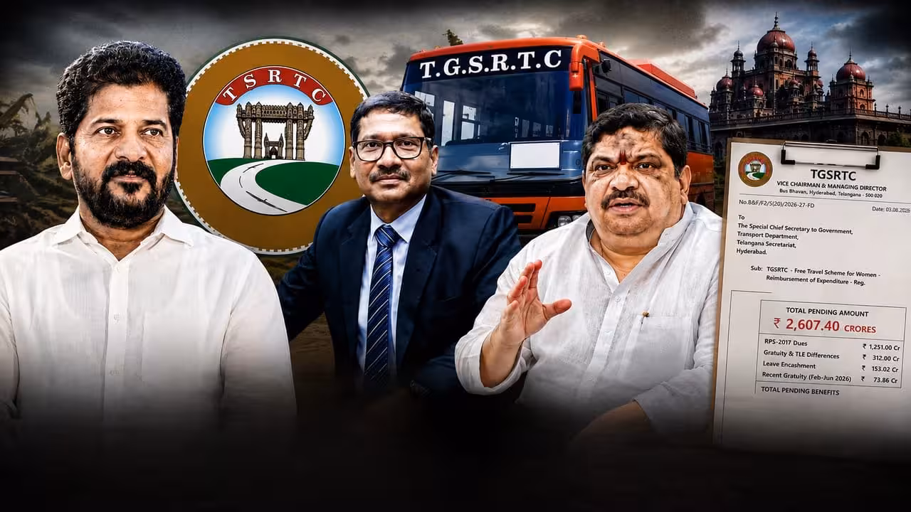 ఎక్స్క్లూజివ్: సీఎం ₹11 వేల కోట్లు ఇచ్చామన్నారు.. ఆర్టీసీ ఎండీ లేఖలో మాత్రం ₹2,607 కోట్లు బకాయి!