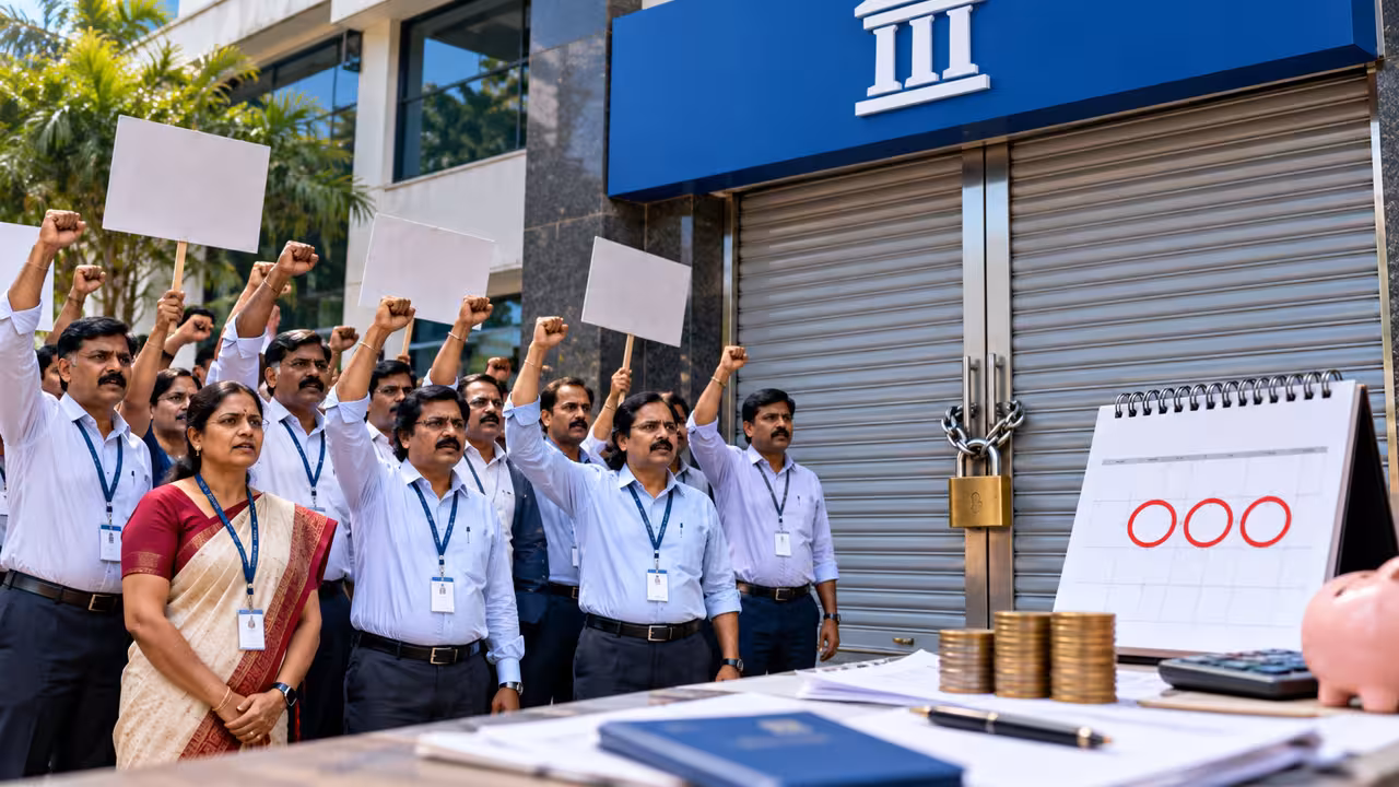 Bank Employees Strike | ఈ నెల 28 నుంచి మూడు రోజులు బ్యాంకులు బంద్.. ఉద్యోగుల సమ్మె సైరన్ ఎందుకు? వాళ్ల డిమాండ్స్ ఏంటి?