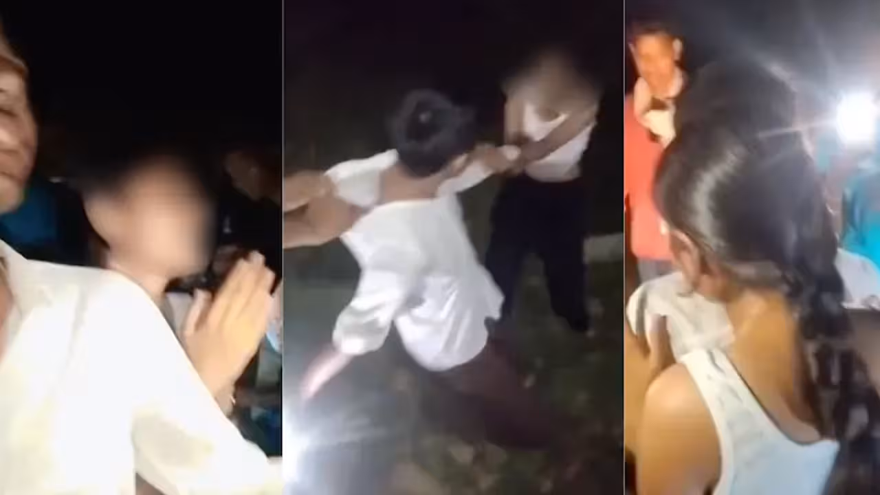 Bihar Jamui Viral Video | బీహార్లో నడిరోడ్డుపై బరితెగింపు: చేతులు జోడించి వేడుకున్నా బాలికపై దాడి.. వీడియో వైరల్