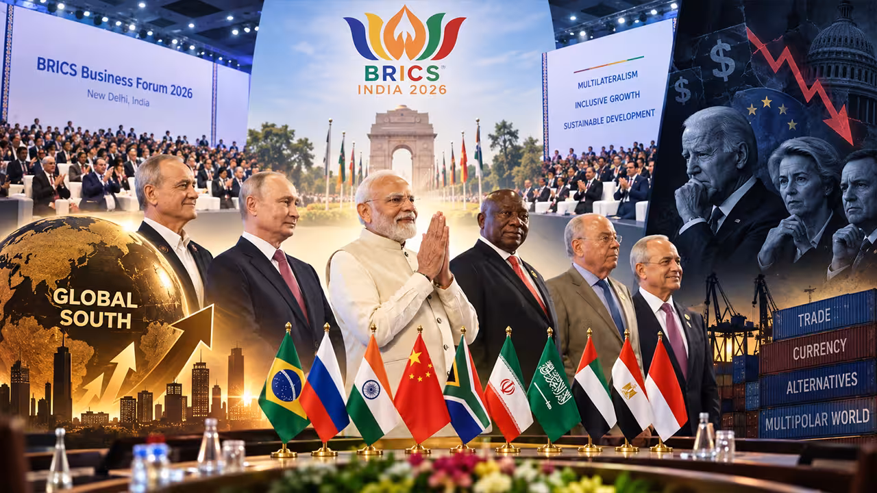 ఢిల్లీ BRICS వెనుక అసలు కథ.. పశ్చిమ దేశాలకు ఆందోళన కలిగిస్తున్న అంశాలివే!