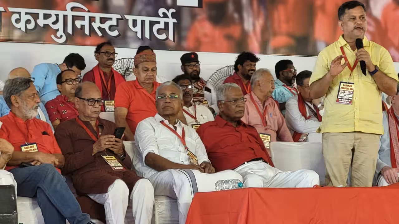 CPI Badlav Zaroori Rally A Massive Show of Strength in Delhi
