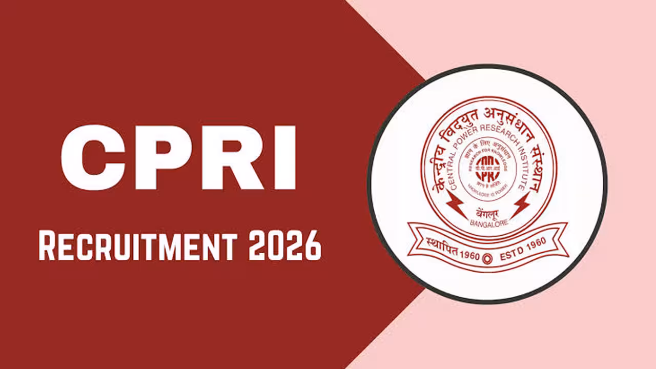 CPRI Recruitment | సెంట్రల్ పవర్ రీసెర్చ్ ఇన్స్టిట్యూట్లో 112 ఉద్యోగాలు.. ఇంజినీరింగ్, డిప్లొమా అభ్యర్థులు అర్హులు