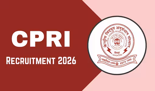 CPRI Recruitment | సెంట్రల్ పవర్ రీసెర్చ్ ఇన్స్టిట్యూట్లో 112 ఉద్యోగాలు.. ఇంజినీరింగ్, డిప్లొమా అభ్యర్థులు అర్హులు