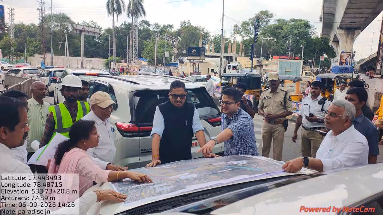 CS Sanjay Jaju | ట్రాఫిక్ను తగ్గించేందుకే ఎన్హెచ్-44, ఎస్హెచ్-1 ఎలివేటెడ్ కారిడార్లు