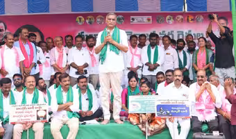 Harish Rao Dubbaka Speech | కాంగ్రెస్ తెచ్చిన కరువే ఇది.. రైతుల ఉసురు పోసుకుంటున్న రేవంత్ రెడ్డి