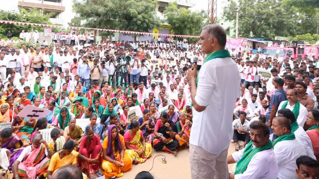 Harish Rao Demands CM Revanth Reddy's Resignation Over Failed Youth Promises