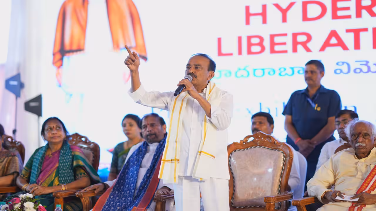 Telangana History Cannot Be Hidden says Eatala Rajender