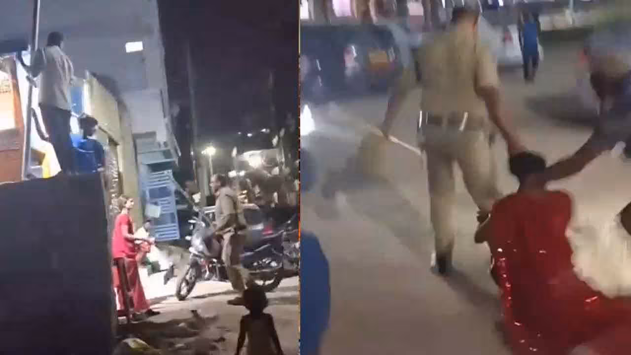 Hafizpet | మహిళను ఈడ్చుకెళ్లింది రైల్వే పోలీసు కాదు.. హోం గార్డ్