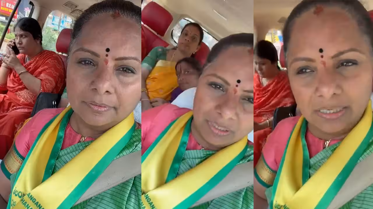 Kavitha Kalvakuntla Telangana Rakshana Sena | అసెంబ్లీ వద్ద బీఆర్ఎస్ మహిళా ఎమ్మెల్యేలపై దాడిని ఖండించిన కల్వకుంట్ల కవిత