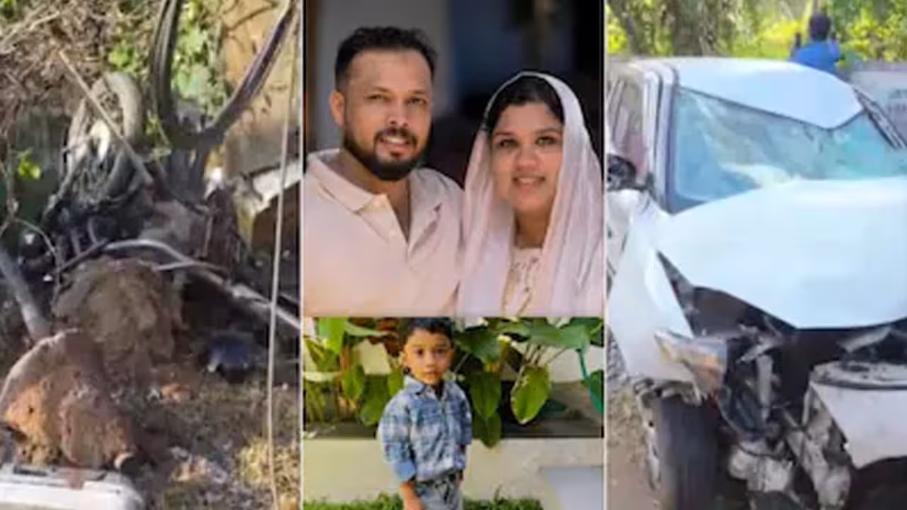 Family Killed in Thrissur | ఫోన్ మాట్లాడేందుకు బైక్ ఆపారు.. అంతలోనే కారు రూపంలో దూసుకొచ్చిన మృత్యువు!
