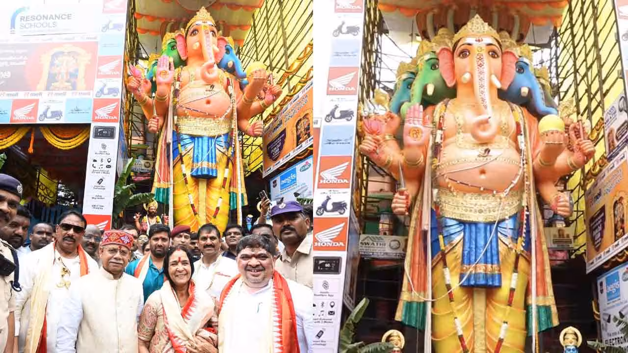 Khairatabad Ganesh | ఖైరతాబాద్ గణనాథుడు.. నేడు భక్తుల సంఖ్య లక్ష దాటేనా..?
