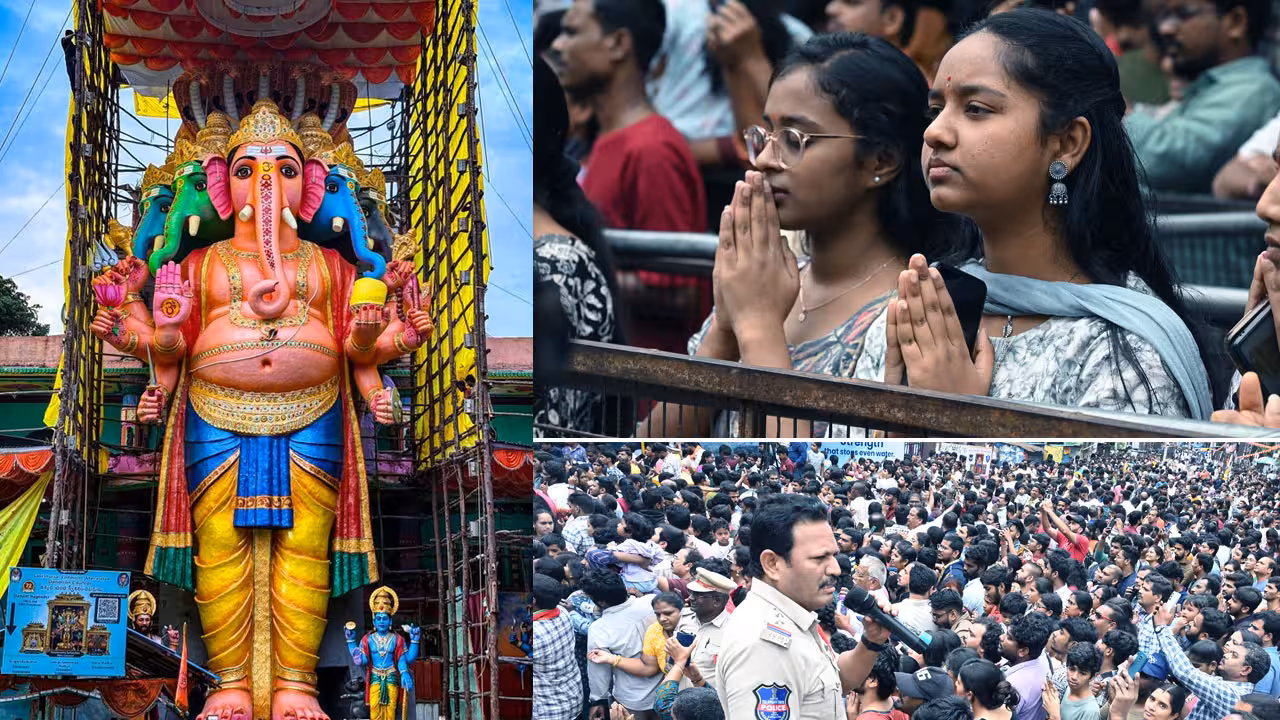 Khairatabad Ganesh | భక్తులకు అలర్ట్.. రేపు రాత్రి వరకే ఖైరతాబాద్ మహాగణపతి దర్శనం