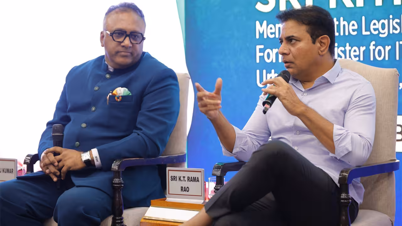 KTR Delivers Distinguished Public Lecture at OP Jindal