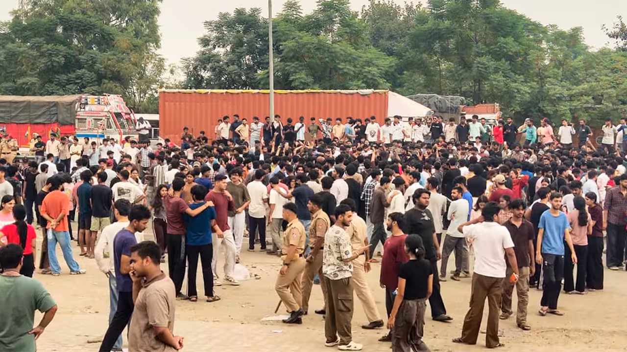 Massive Protests at LPU Punjab Over Alleged Assault SIT Formed 