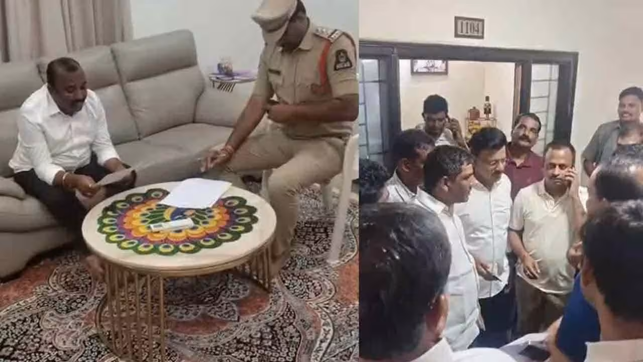 BRS Party | నారాయణగూడ పీఎస్లో తాతా మధు, నవీన్ రెడ్డి విచారణ