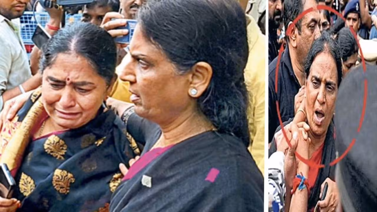 BRS MLAs | పోలీసుల తీరుతో కన్నీరు పెట్టుకున్నా మమ్మల్ని కనీసం పట్టించుకోలే..