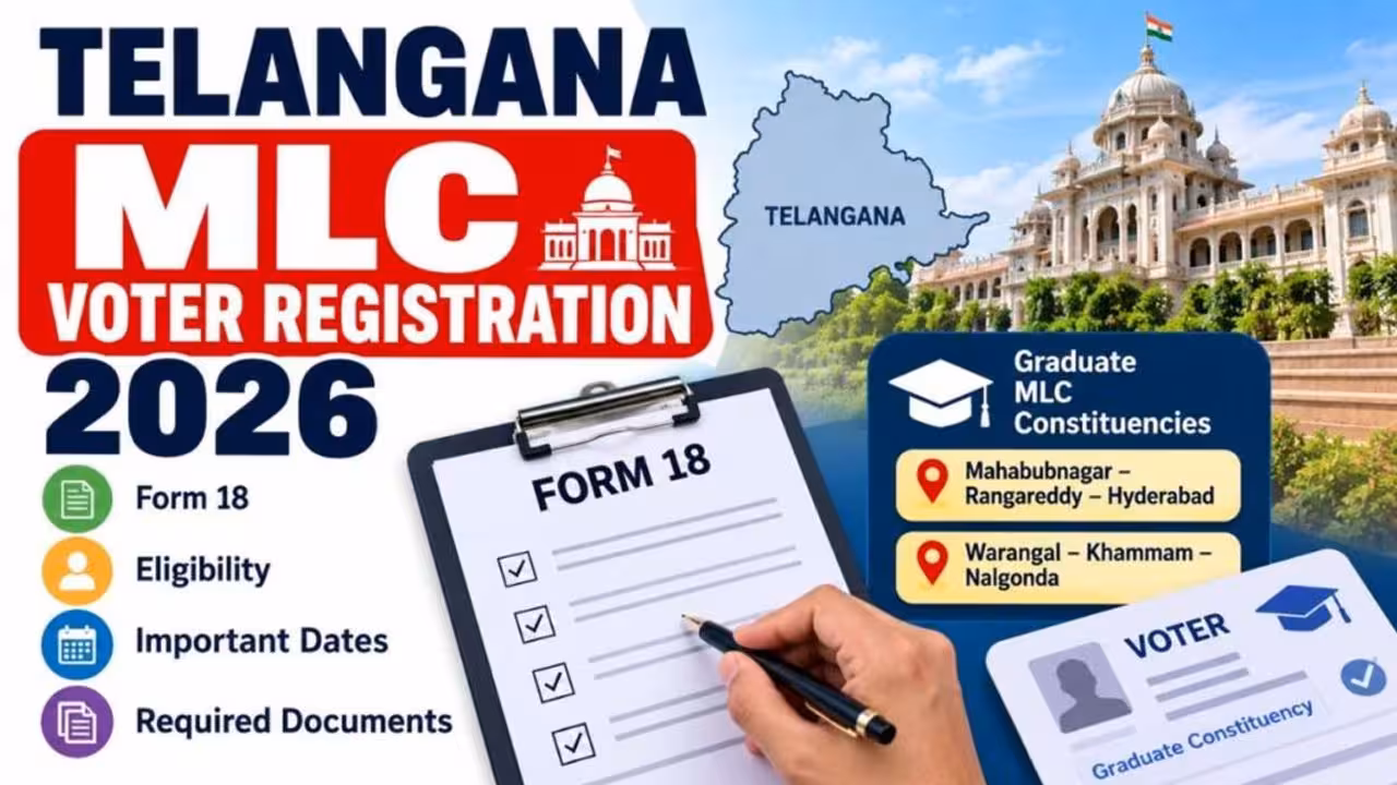 MLC Elections | నేటి నుంచి పట్టభద్రుల ఓటర్ల నమోదు ప్రక్రియ షురూ.. ఏర్పాట్లు చేస్తున్న రాజకీయ పార్టీలు