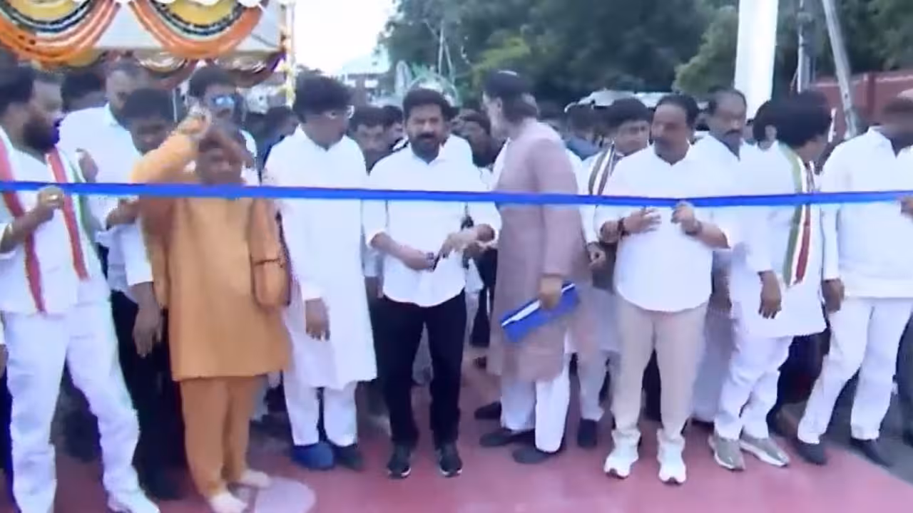 Chanchalguda to Santoshnagar Flyover | పాతబస్తీ ట్రాఫిక్ కష్టాలకు చెక్: చంచల్గూడ – సంతోష్నగర్ స్టీల్ ఫ్లైఓవర్ ప్రారంభించిన సీఎం రేవంత్
