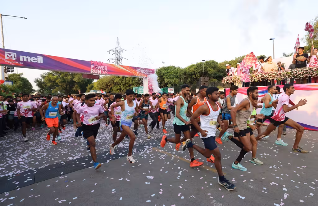 Pink Power Run 3.0 35,000 Join Massive Breast Cancer Awareness Marathon in Hyderabad
