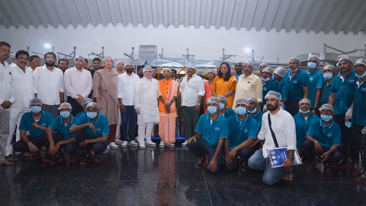 Massive Centralized Kitchen Inaugurated in Karimnagar for Student Breakfast