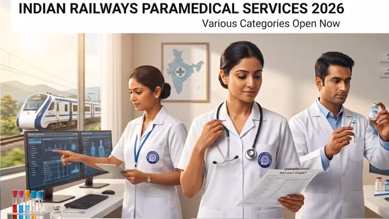RRB Recruitment | రైల్వేలో 560 పారా మెడికల్ ఉద్యోగాలు.. ఆర్ఆర్బీ నోటిఫికేషన్