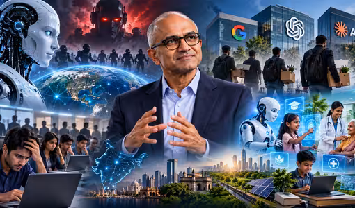 Superintelligence Human Control | ఏఐ ముసుగులో పెను ముప్పు.. మనుషుల చేతుల్లో లేకపోతే ఏఐ వ్యర్థం : సత్య నాదెళ్ల స్ట్రాంగ్ వార్నింగ్