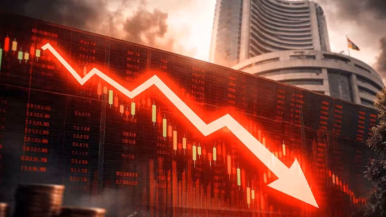 Stock Markets | భౌగోళిక ఉద్రిక్తతల ఎఫెక్ట్.. 383 పాయింట్లు పతనమైన సెన్సెక్స్..