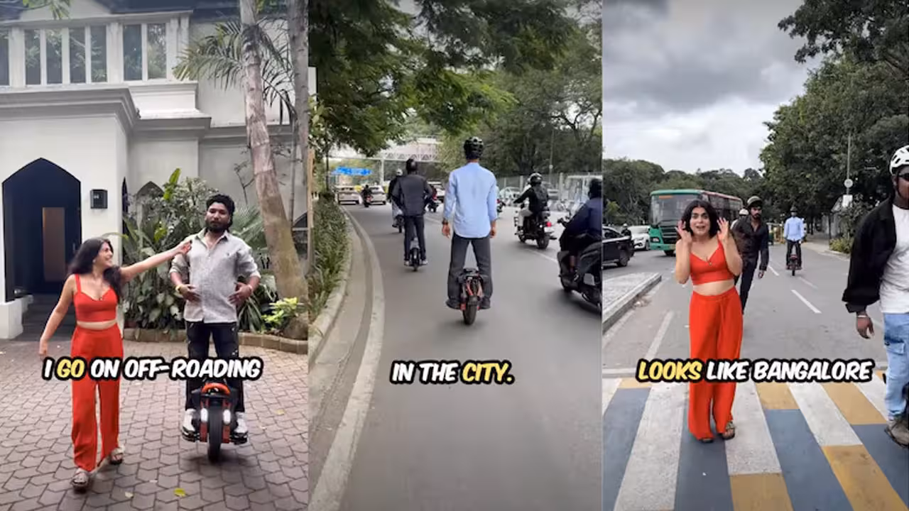 Bengaluru Traffic Hack | గంటకు 70 కిమీ వేగంతో దూసుకెళ్లొచ్చు.. బెంగళూరు ట్రాఫిక్కు చెక్ పెడుతున్న వింత వాహనం