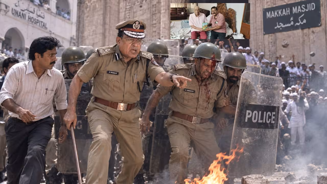Hyd Mecca Masjid 2001 Clash | కొత్వాల్ కాళ్ల ముందే పేలిన పెట్రోల్ బాంబు!