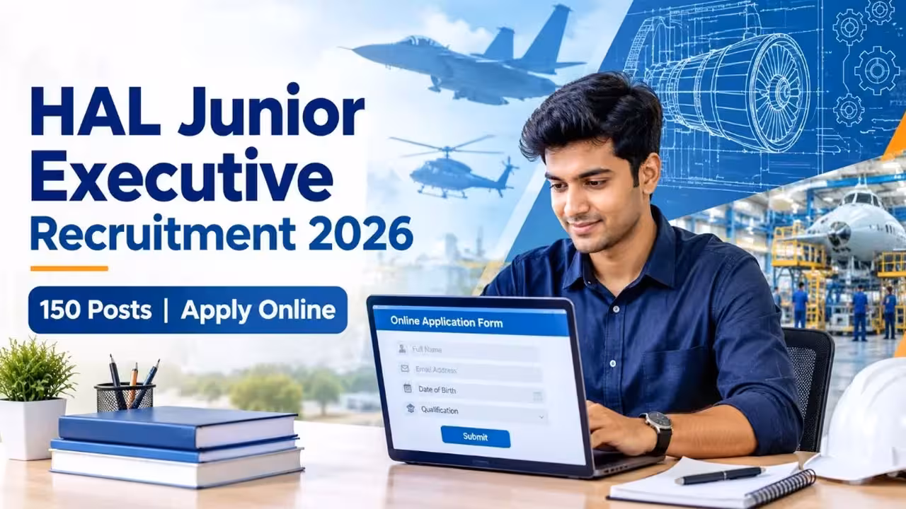 HAL Junior Executive | హెచ్ఏఎల్లో 150 జూనియర్ ఎగ్జిక్యూటివ్ పోస్టులు.. రాత పరీక్ష లేకుండానే ఎంపిక