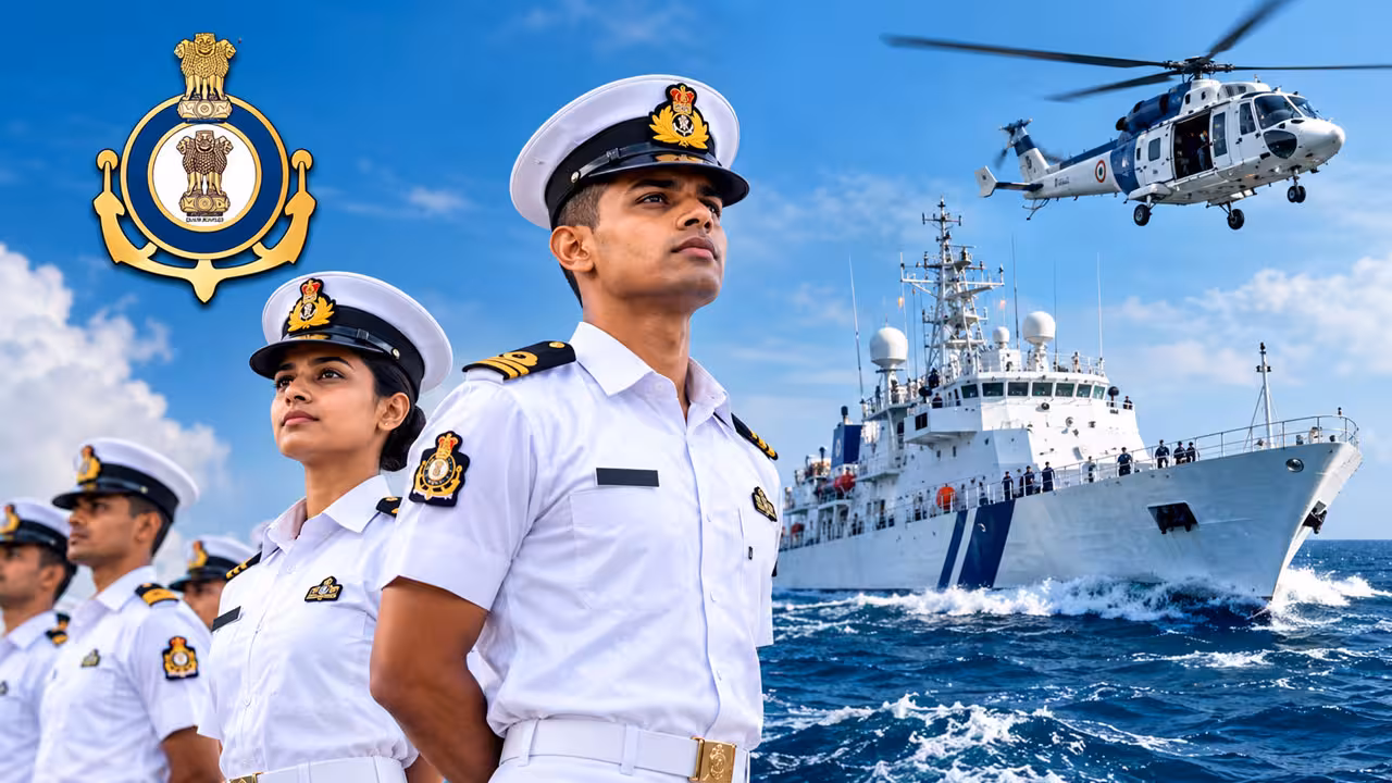 Indian Coast Guard | ఇండియన్ కోస్ట్ గార్డ్లో 365 నావిక్, యాంత్రిక్ ఉద్యోగాలు.. ఇలా దరఖాస్తు చేసుకోండి!