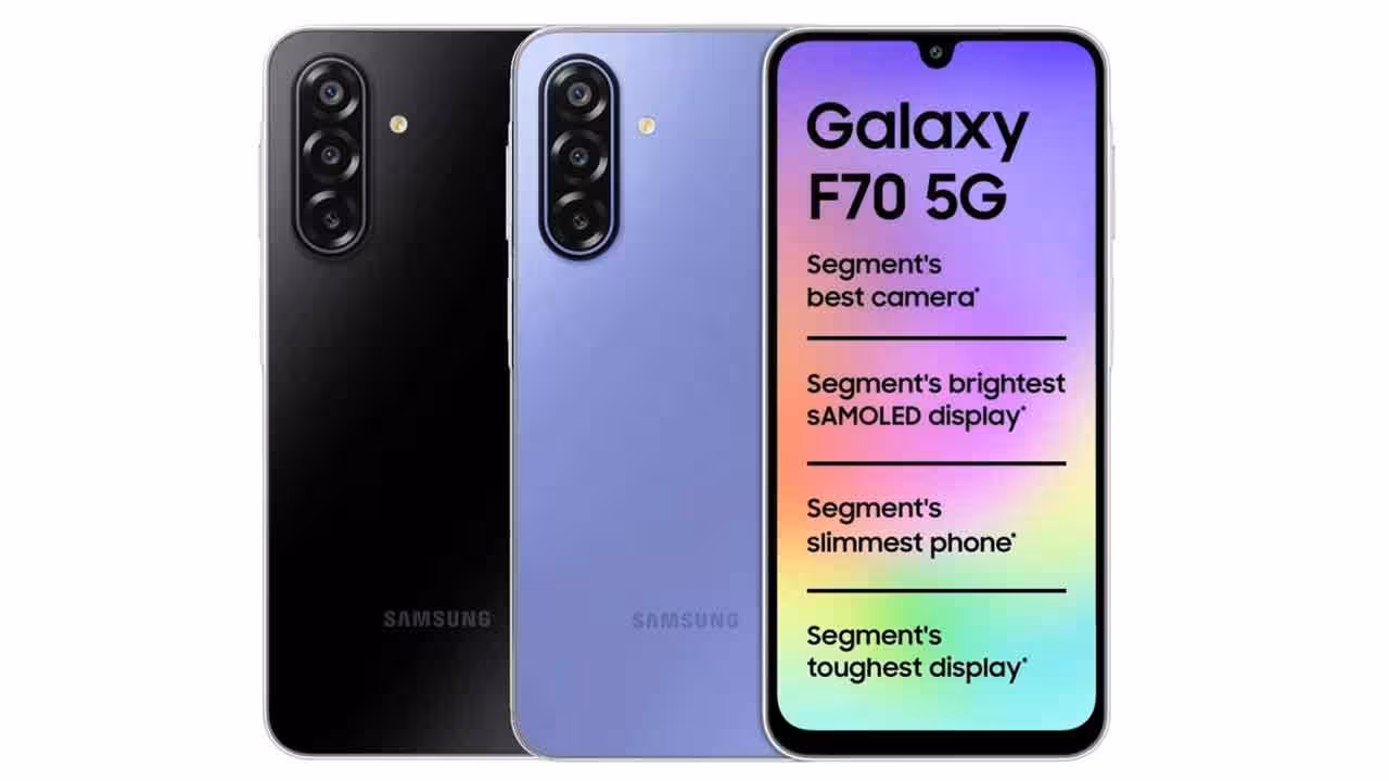Samsung Galaxy F70 5G | శాంసంగ్ గెలాక్సీ ఎఫ్70 5జి లాంచ్.. ధర రూ.17,999 నుంచే..