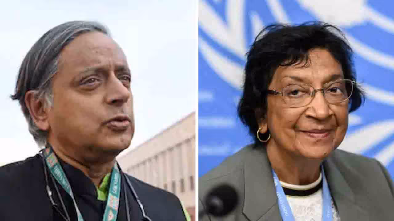 Shashi Tharoor | నోబెల్ గ్రహీత నవీ పిళ్లెని అభినందించరా..? కేంద్రంపై శశిథరూర్ విమర్శలు