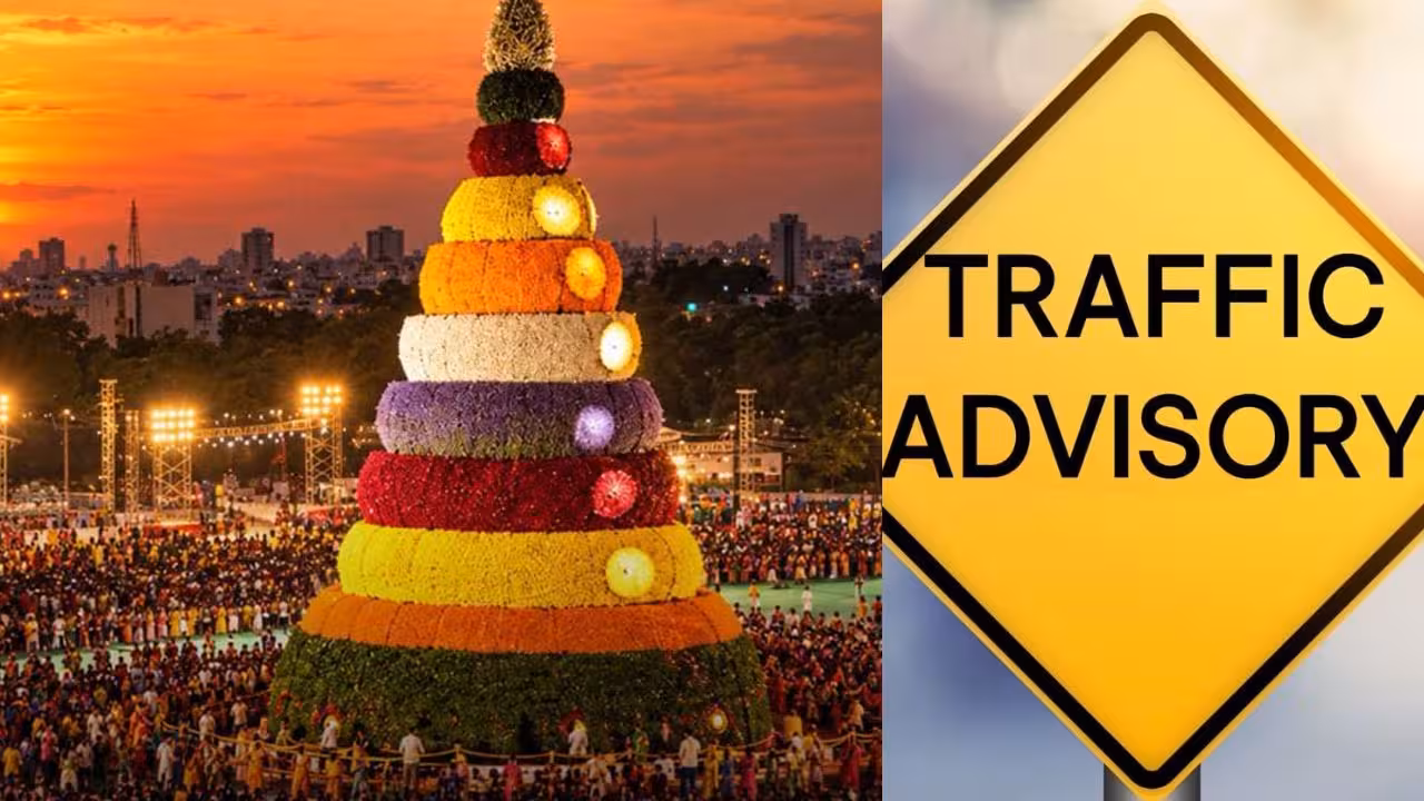 Traffic Advisory | సద్దుల బతుకమ్మ.. హైదరాబాద్లో ట్రాఫిక్ ఆంక్షలు